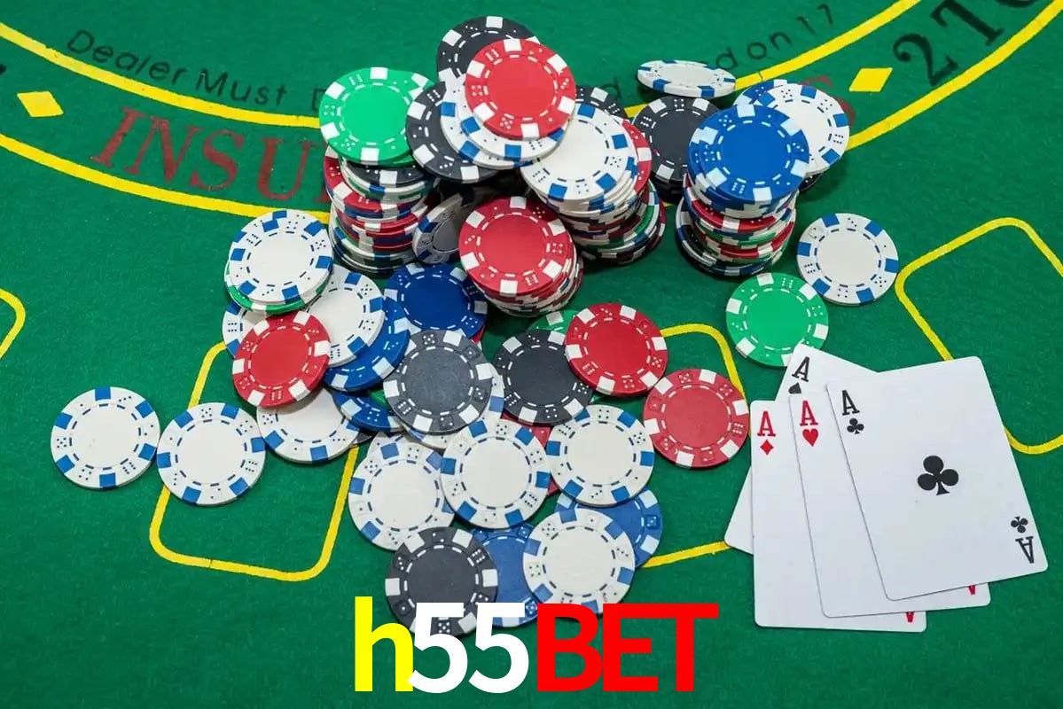 Mesa de Blackjack h55bet